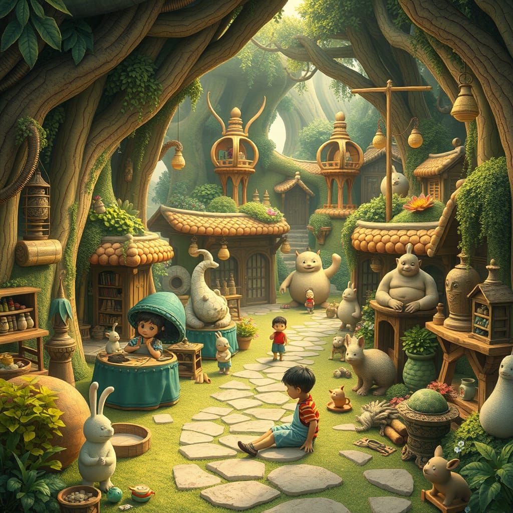 Nirmal Artisans Crafting Living Toys in Lush Village