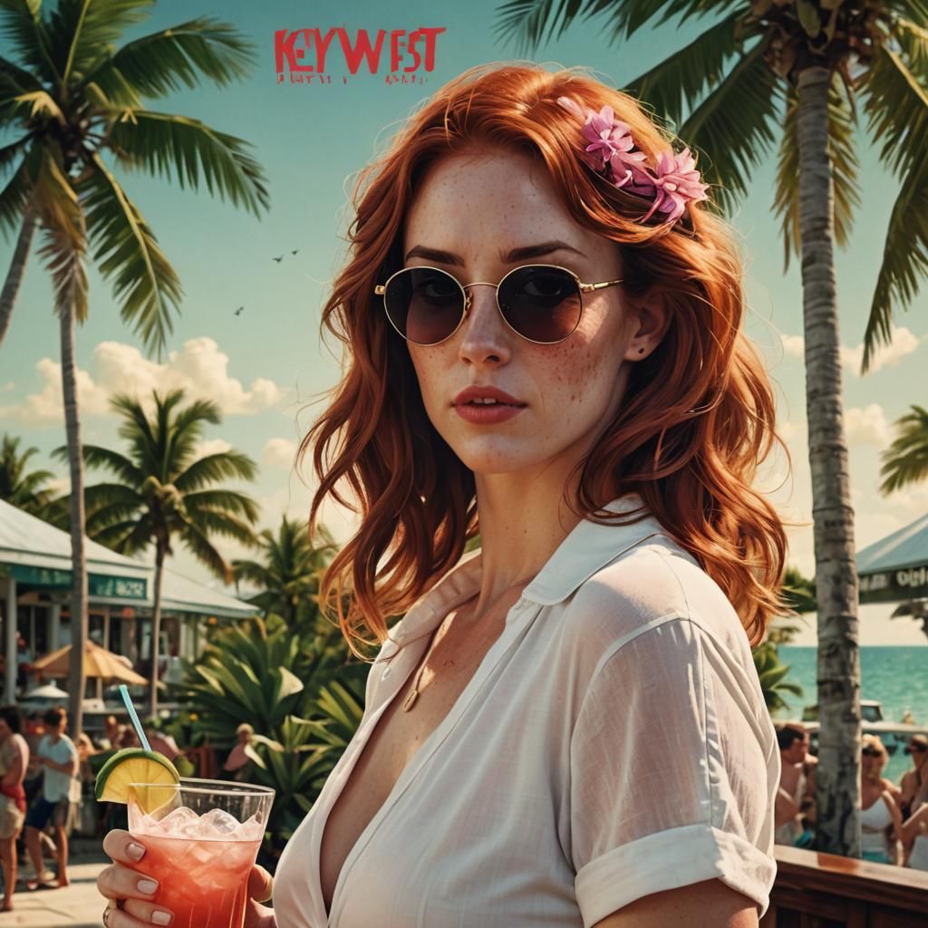 Irish Woman in Key West: Movie Poster