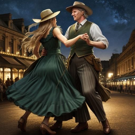 Waltzing Matilda at Night in Hyperreal Detail