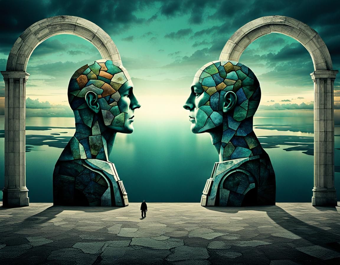 Symmetrical Apotheosis in Muted Colors