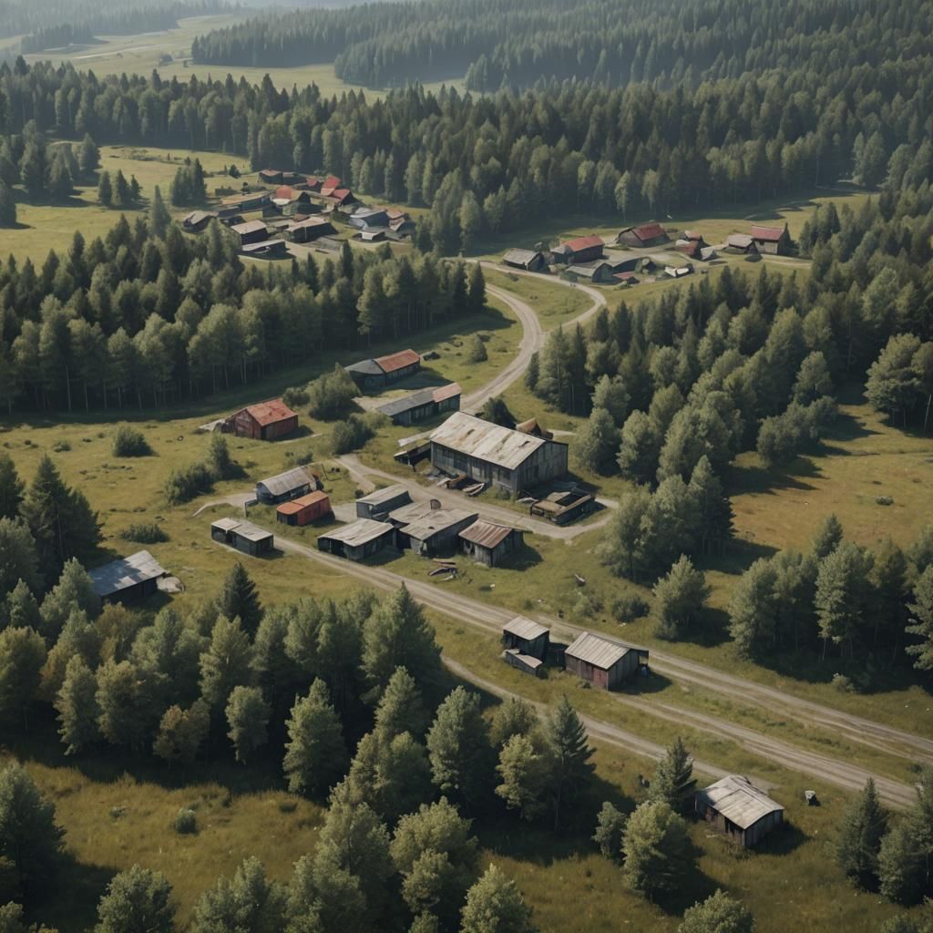 DayZ Inspired Ultrarealistic Scene