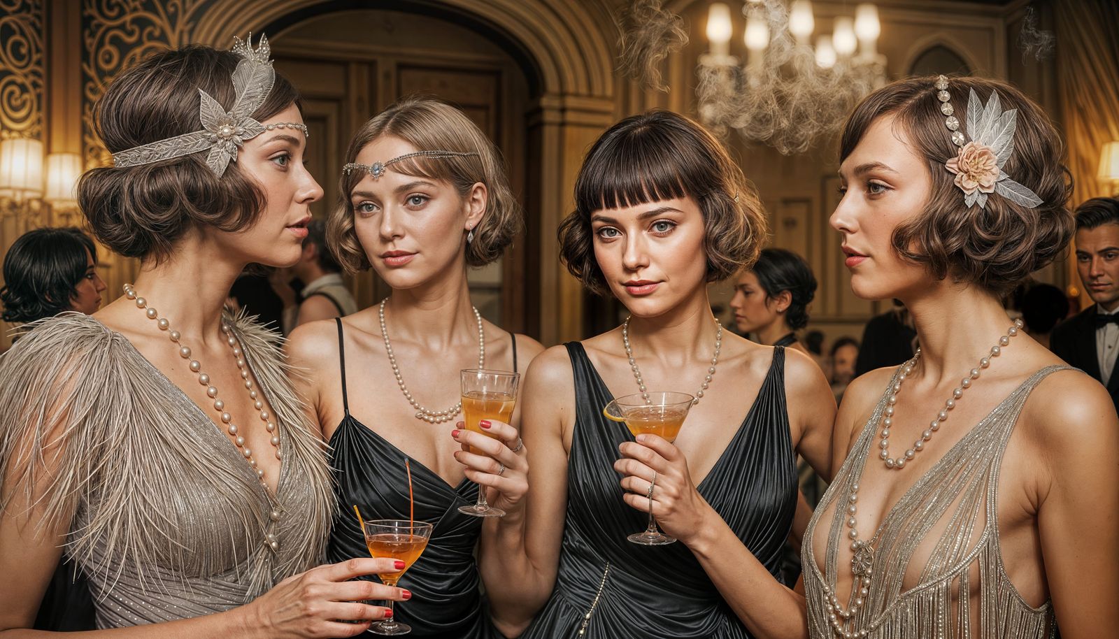 Roaring 20s Speakeasy Scene