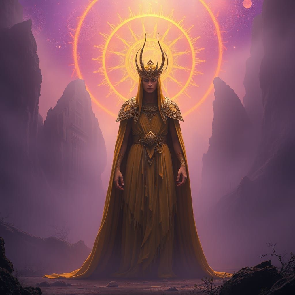 King in Yellow: Carcosa Dark Fantasy Concept Art
