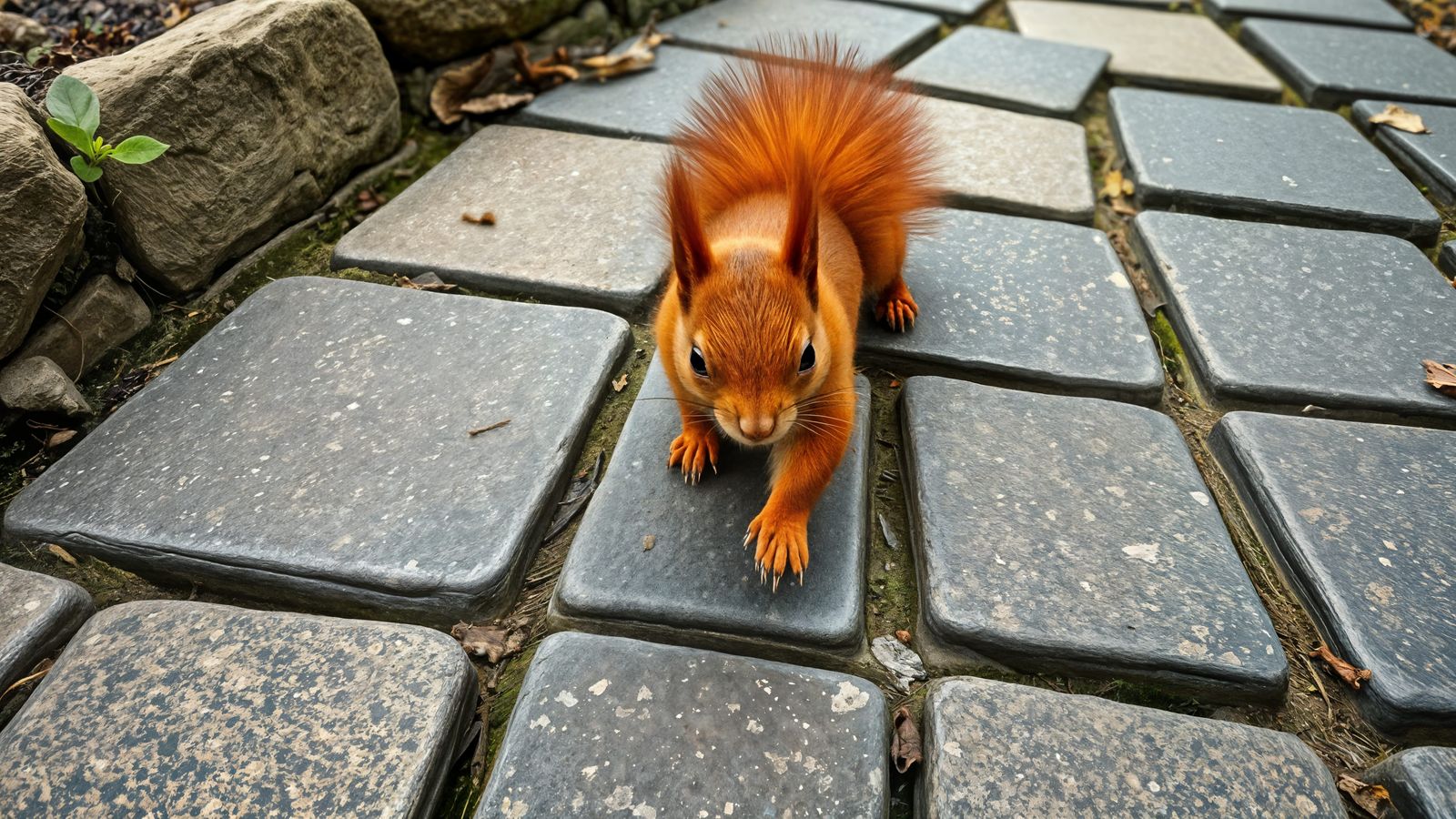 Fletcher the red squirrel