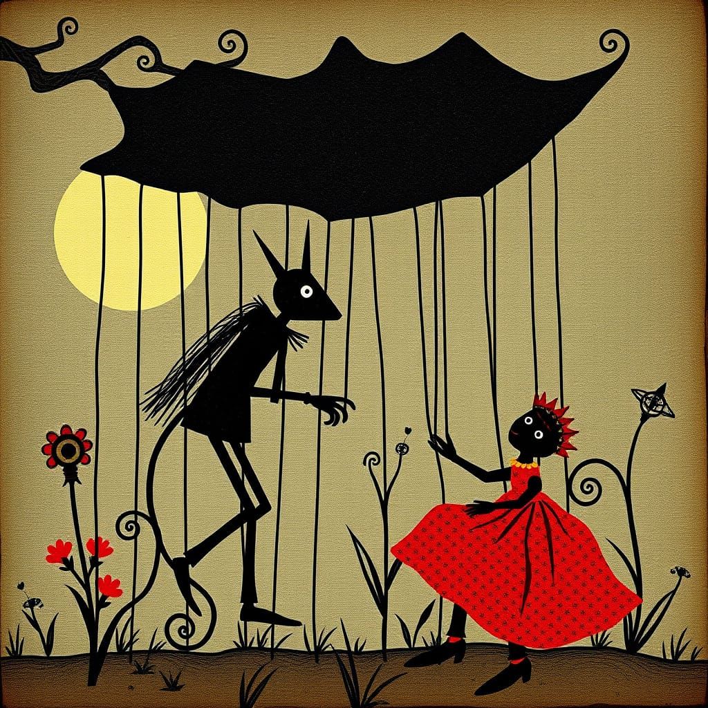 Fairytale Puppets: Stringless Hand vs. Marionette