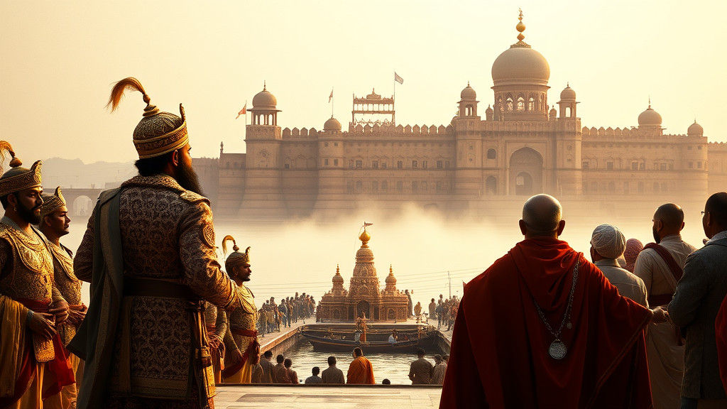 Emperor Akbar Renames Allahabad: A Cinematic Vision