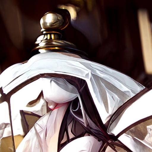 Hyperdetailed Maid Portrait with Dynamic Lighting