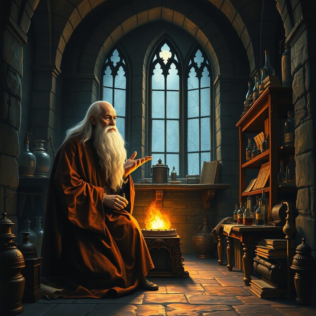 Ancient Alchemist Discovers the Philosopher's Stone in a Got...