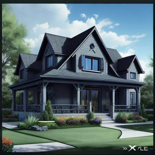 Villa West: X-Ray Architectural Visualization