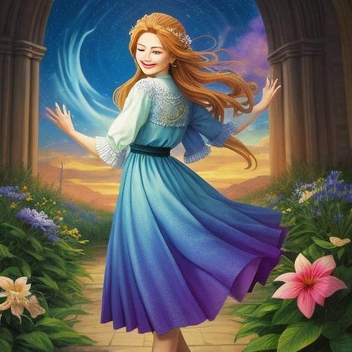 Embraced Prophetic Imagination Realized as Digital Art