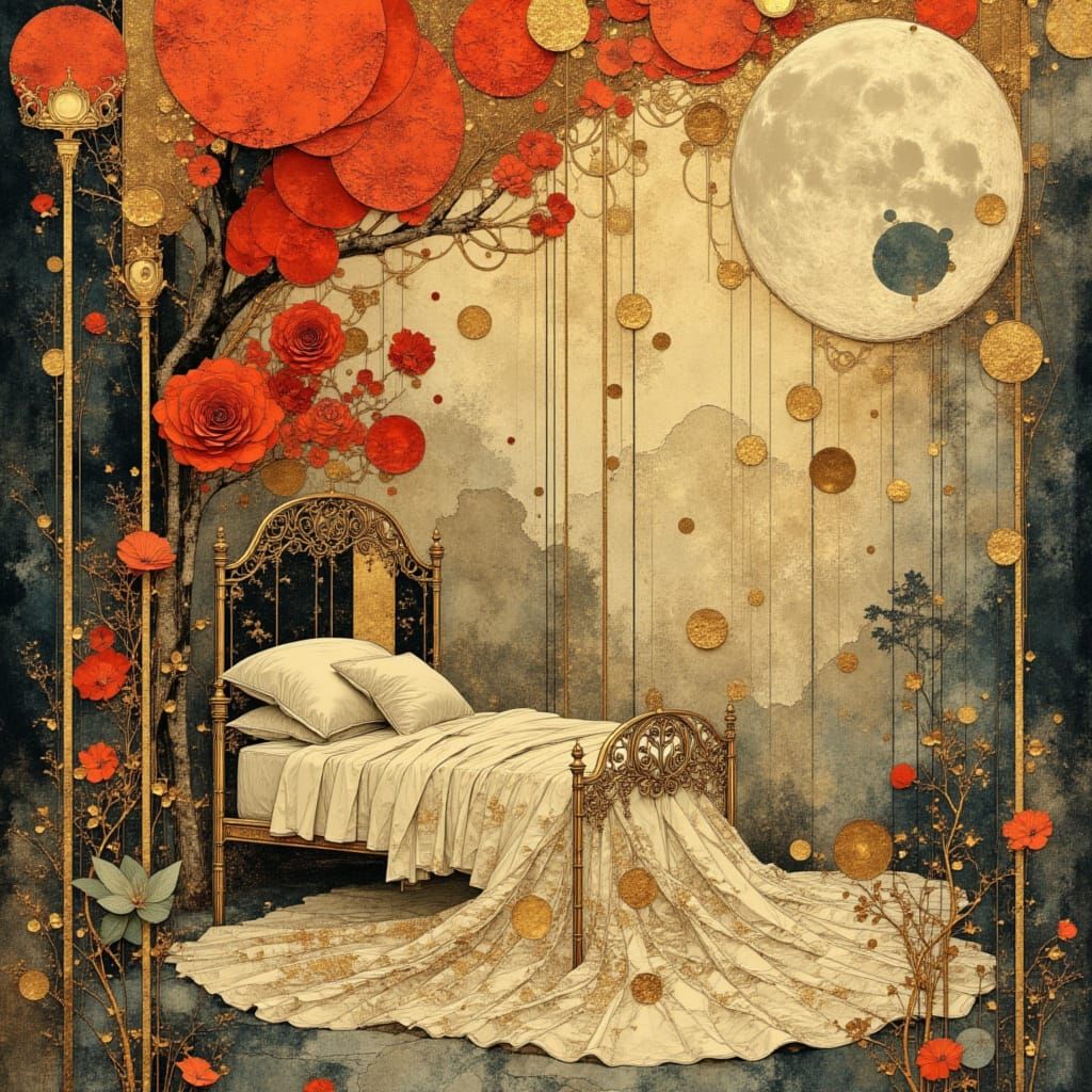 Kirigami Angel of Death at Bedside