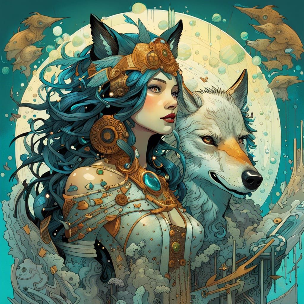 Titania Queen of the Wolves