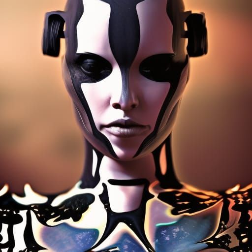 Intricate Fractal Art in Deep Color