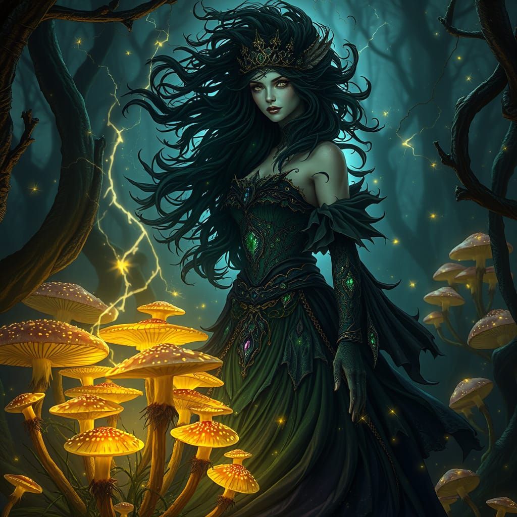 beautiful sorceress
