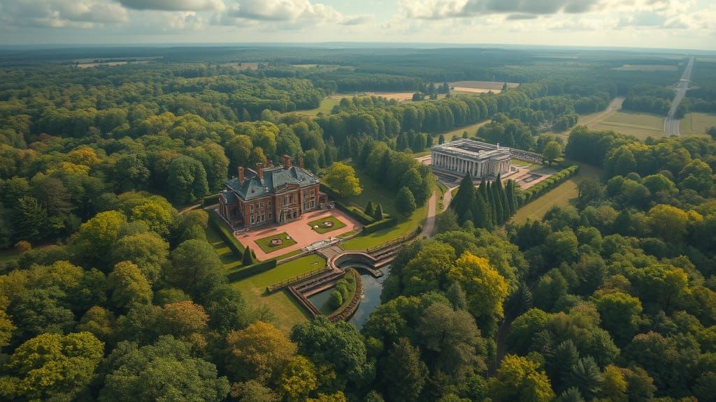 Dragon's Eye view of Darkwood