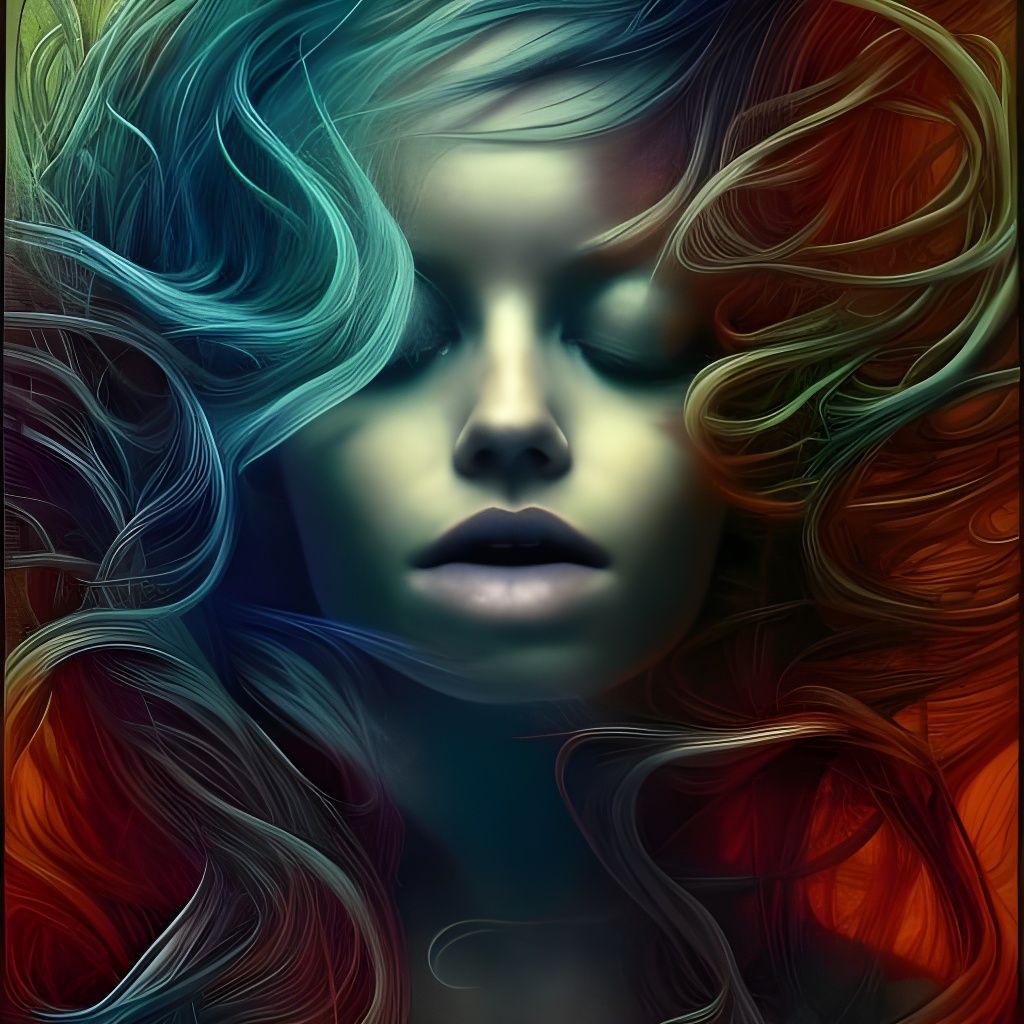 Epic Sea Witch Emerges from Stormy Sea