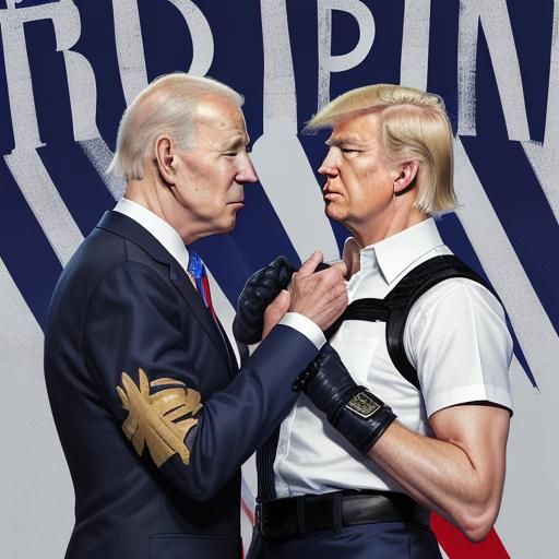 Joe Biden and Donald Trump Face Off
