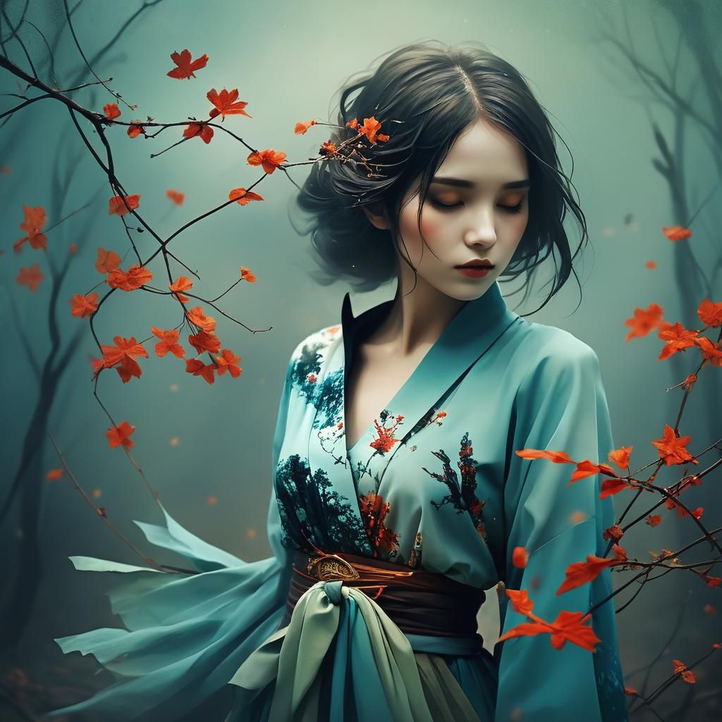 Portrait in Style of Reylia Slaby