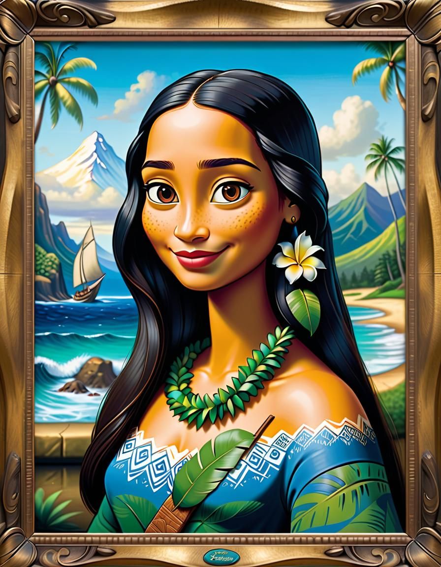 Moana Lisa: A Pop Culture Renaissance
