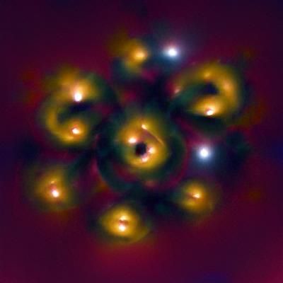 Intricate Torus Spindle Cluster Design