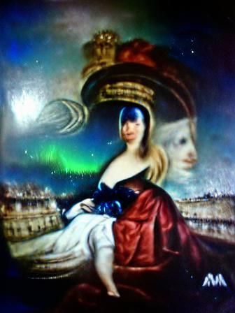 Maria Antoniette as Scorpio in Renaissance Painting