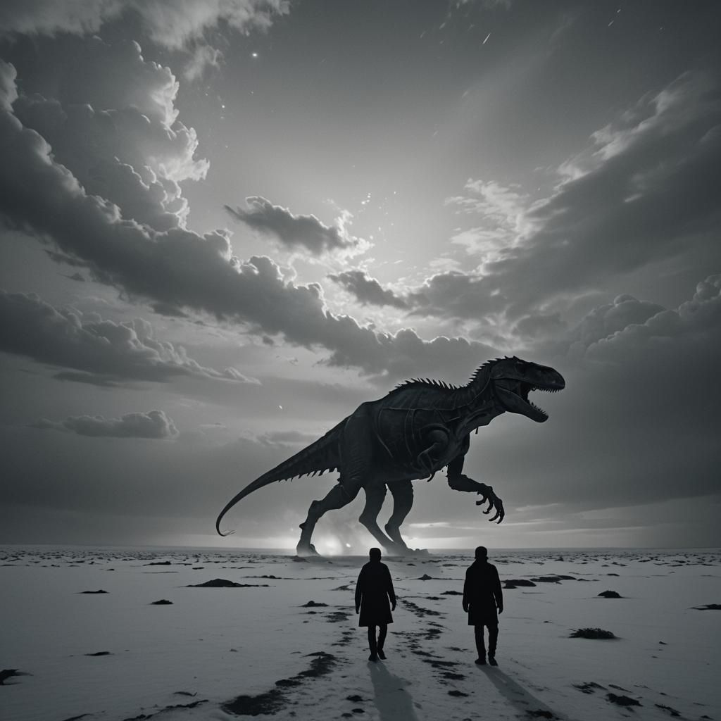 Stars Pulsating in the Darkness: A Cinematic Still