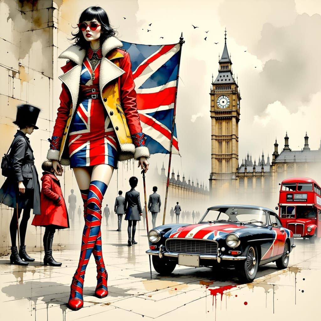 Fashion Princess in the Sixties