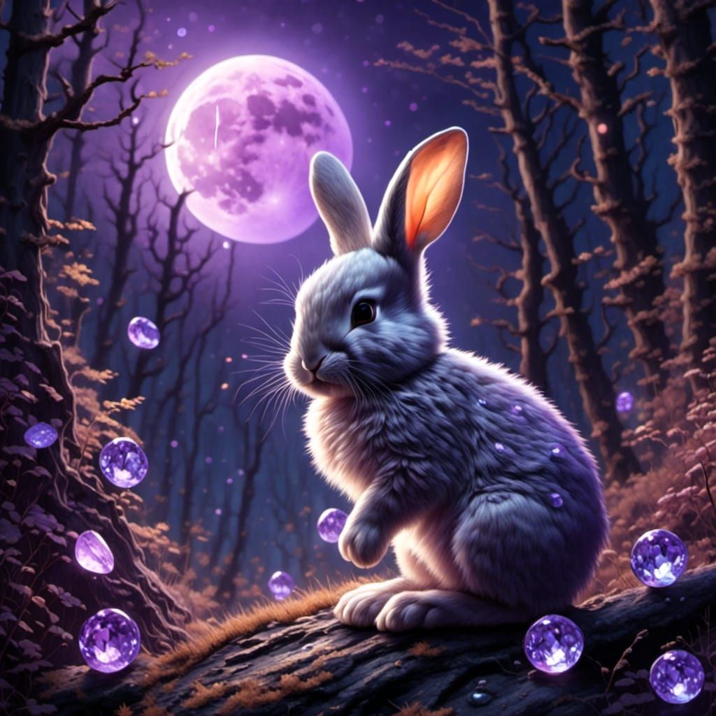 Purple Bunny