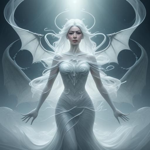 White glass brilliant whitest ghostwoman dragonspring hips