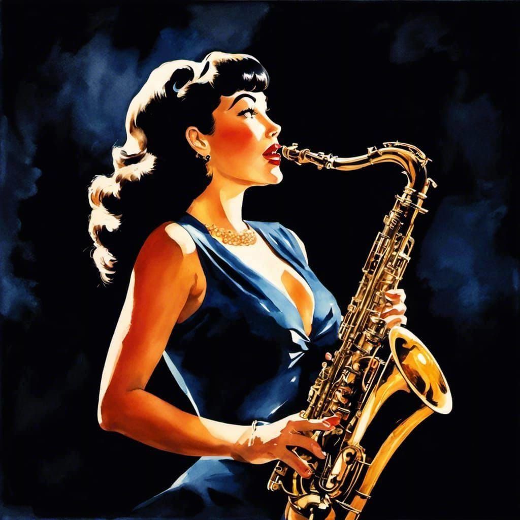 Bettie Plays the Blues