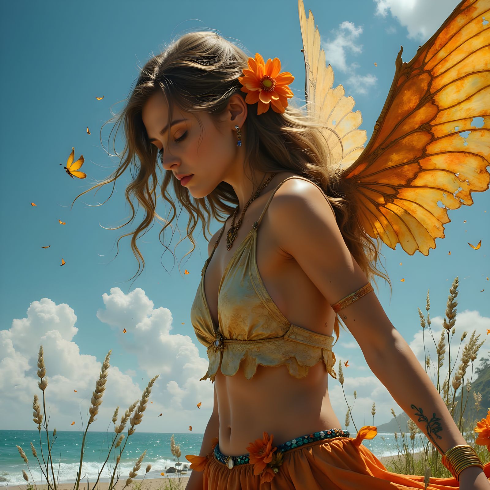 Abstract Hyperkraximalismus Art Piece Evoke Emotion