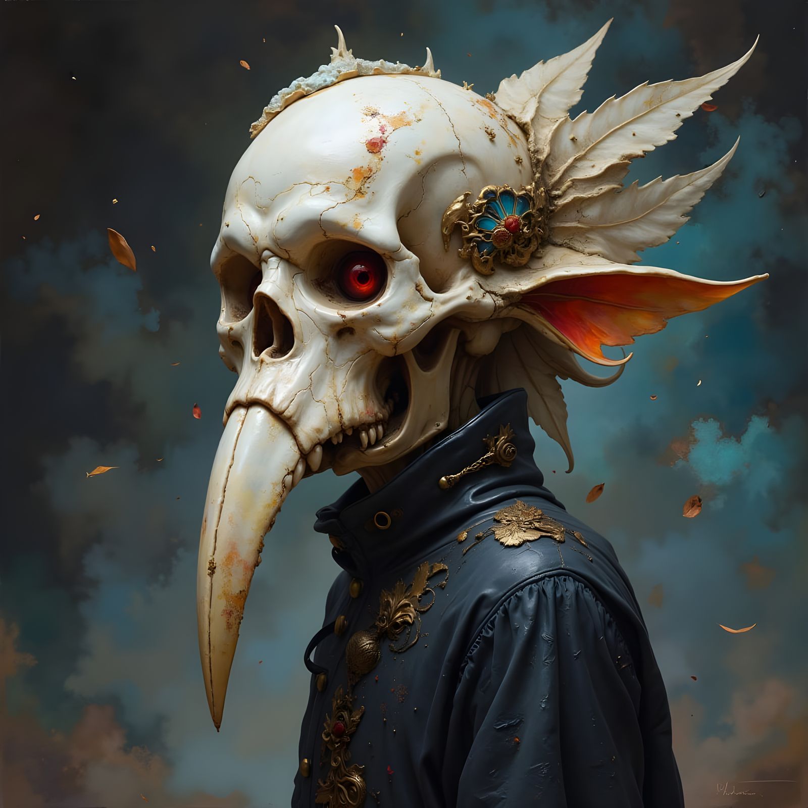 Muted Elegy in a Bleak Landscape