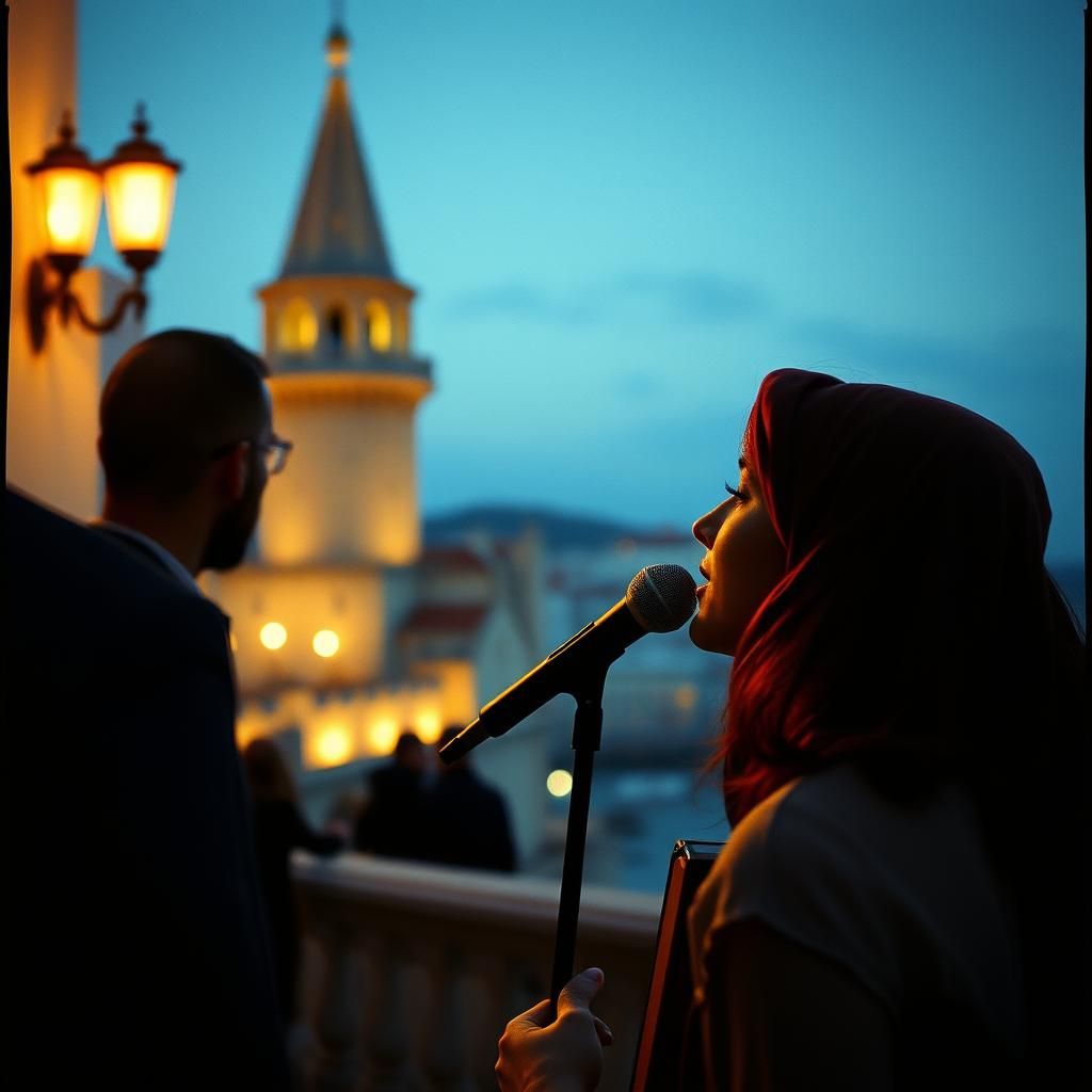 Anna Kendrick as Fado Singer in Lisbon