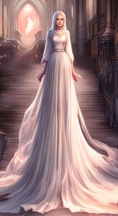 Ethereal Princess on Throne of Blood