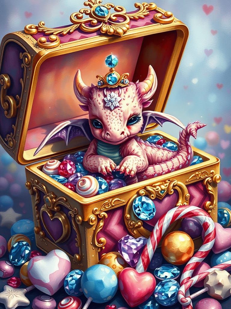 🍬🐉 Candy Dragon Treasure Trove