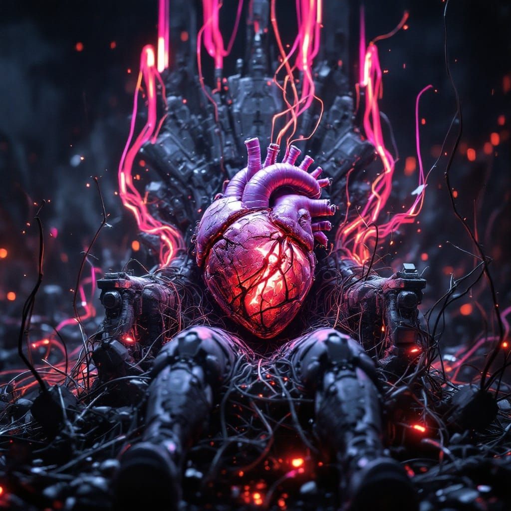 Biomechanical Heart Beats Within Shattered Wires in Gritty C...