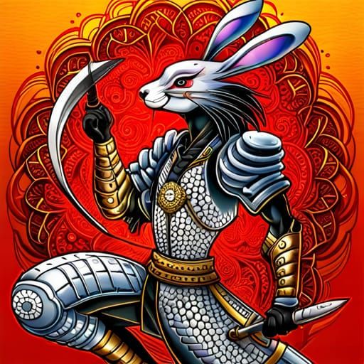 Samurai rabbit