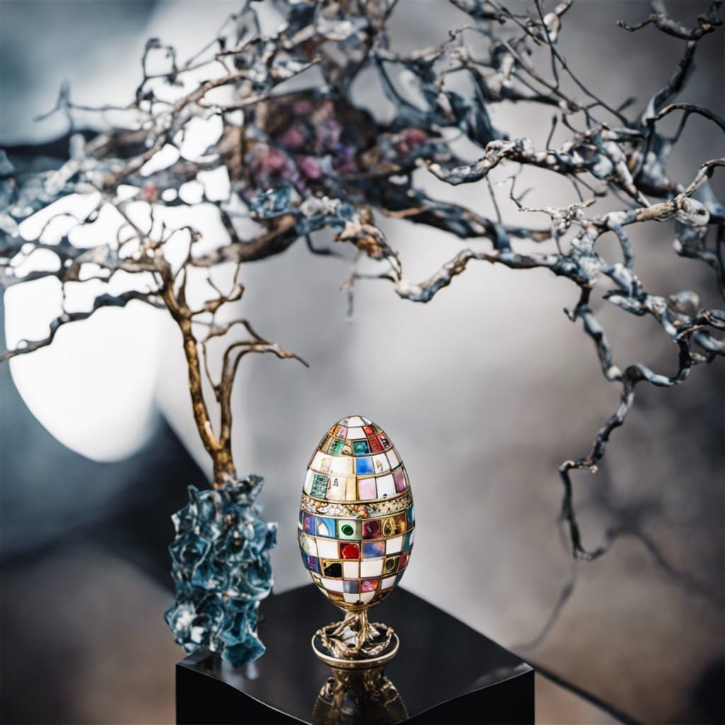 a faberge egg by kandinsky