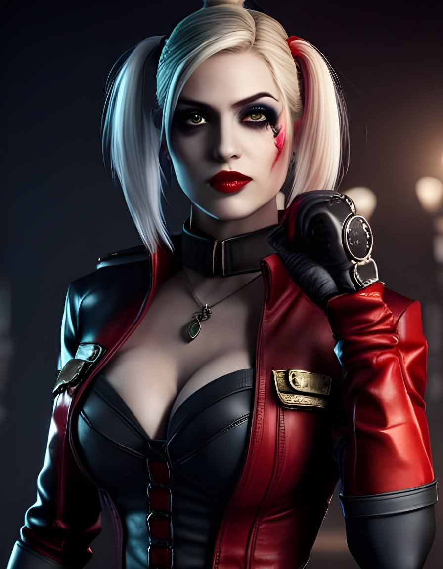 Harley Quinn in Batman Arkham Style