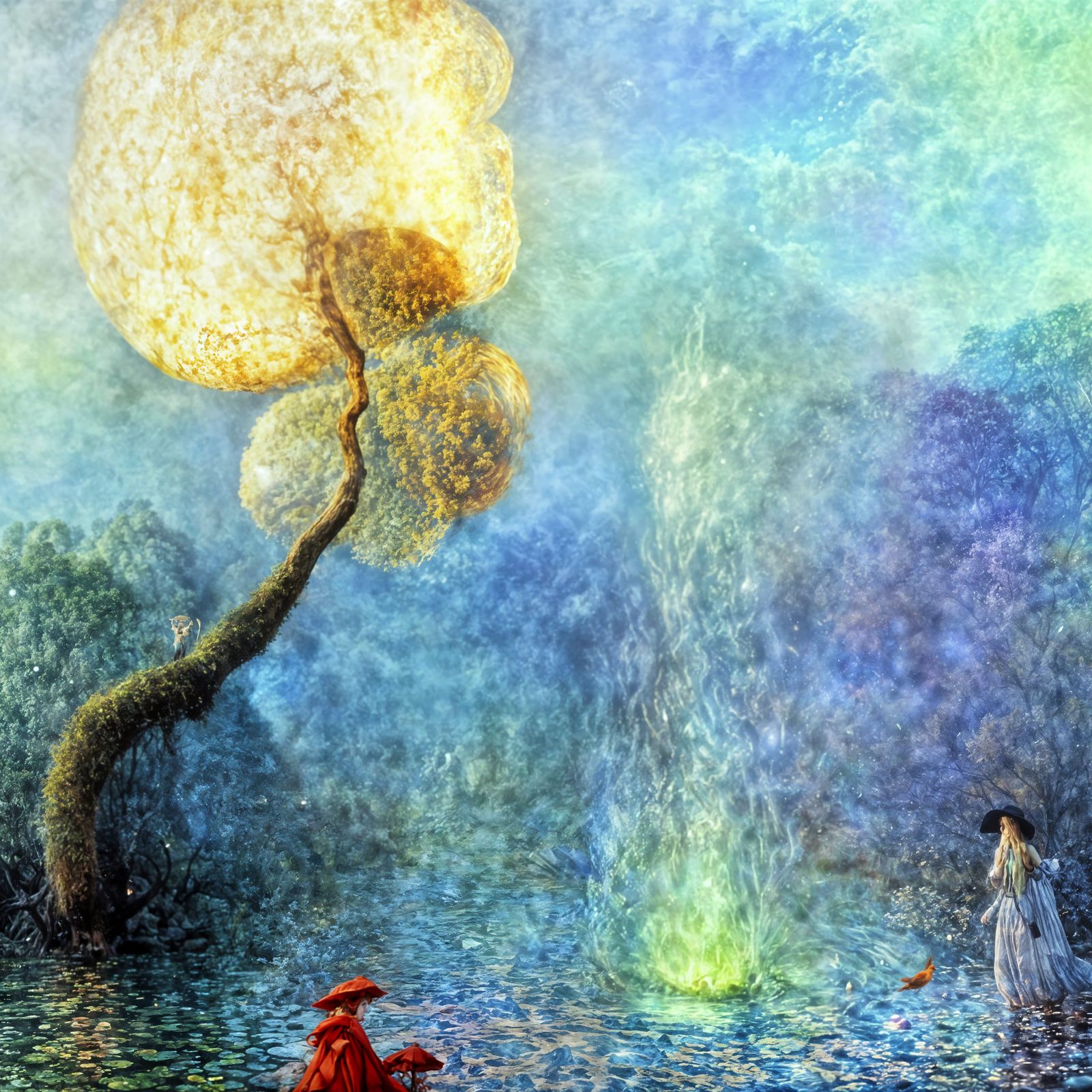 The Red Witch, meets the Blue Witch at the Nexus