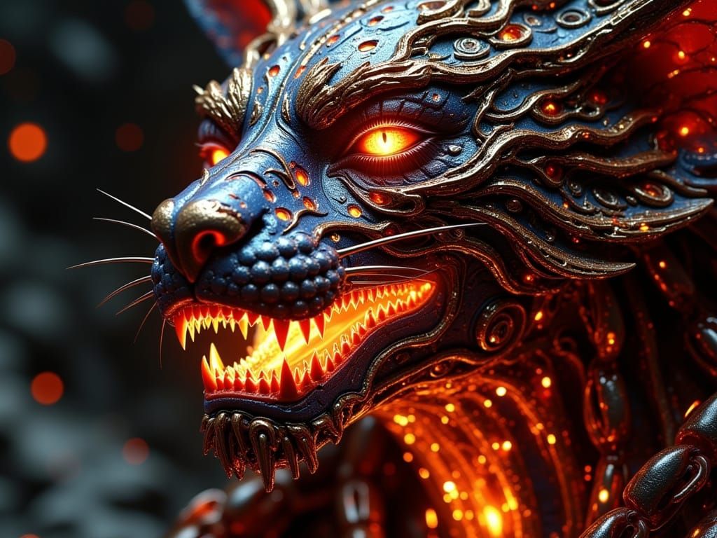 Sculptor Creates Mythological Beasts in Dalí-Inspired Style