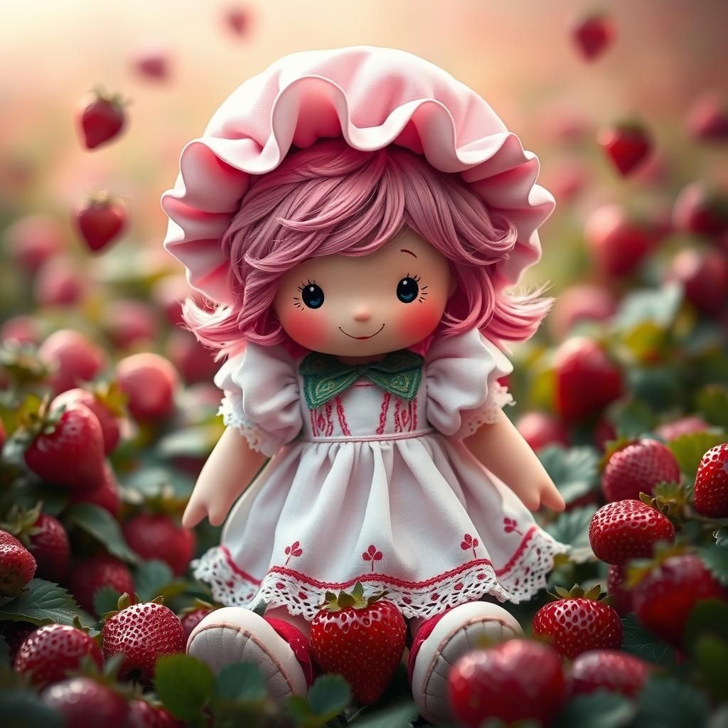Strawberry Shortcake Doll in Strawberry Field