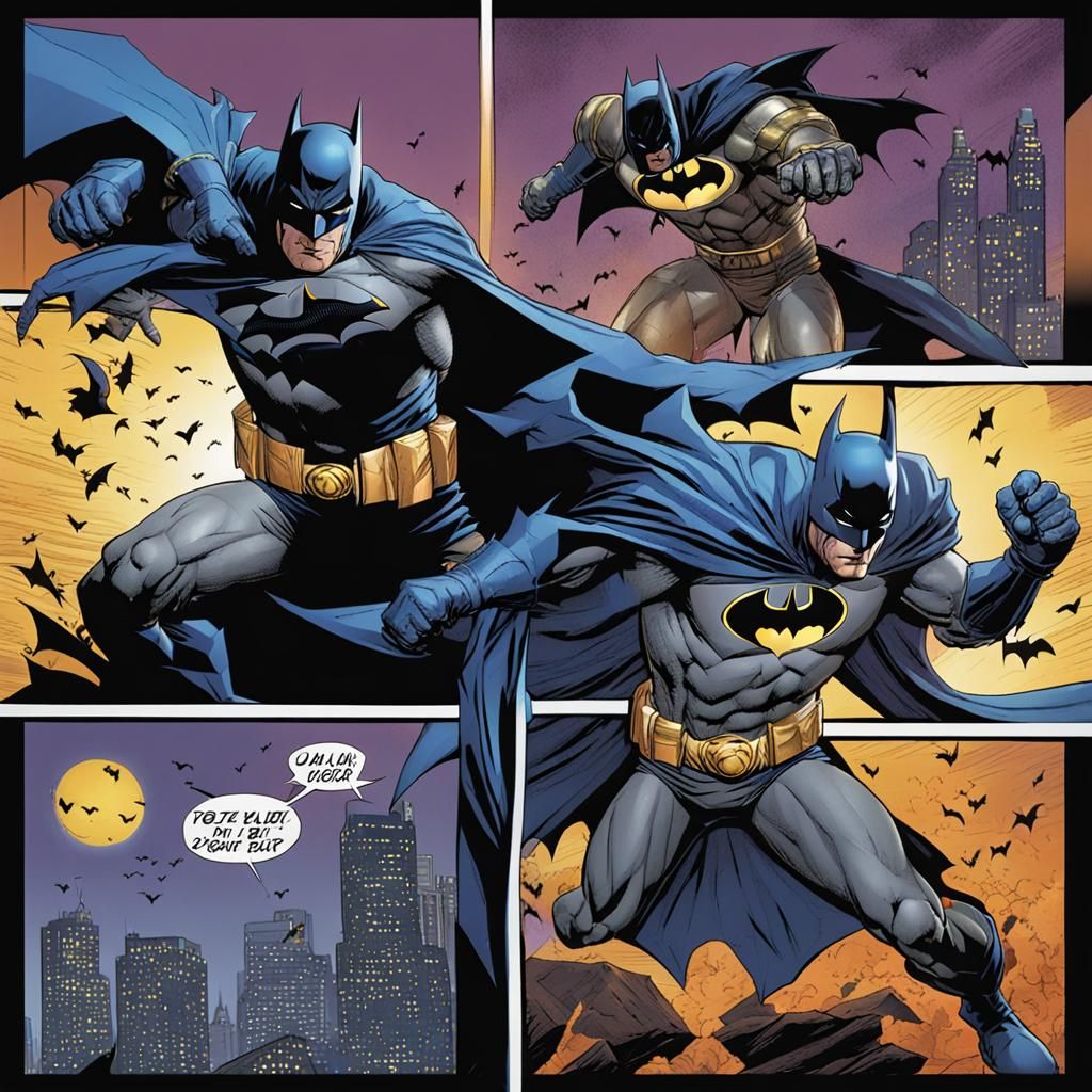 Batman of Zur-En-Arrh Battles Batman
