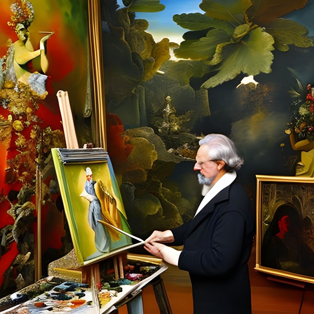 Famous Artists at Everyday Jobs FoF