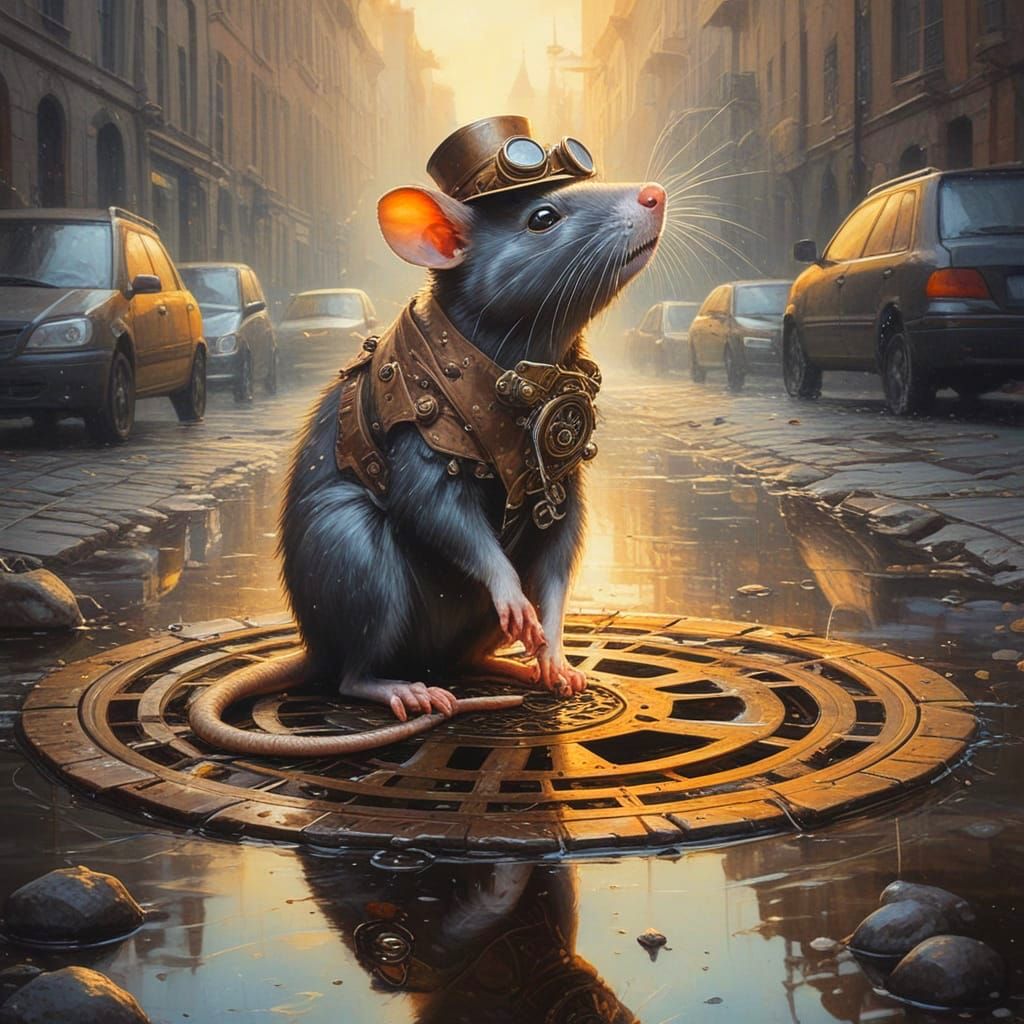 steampunk rat