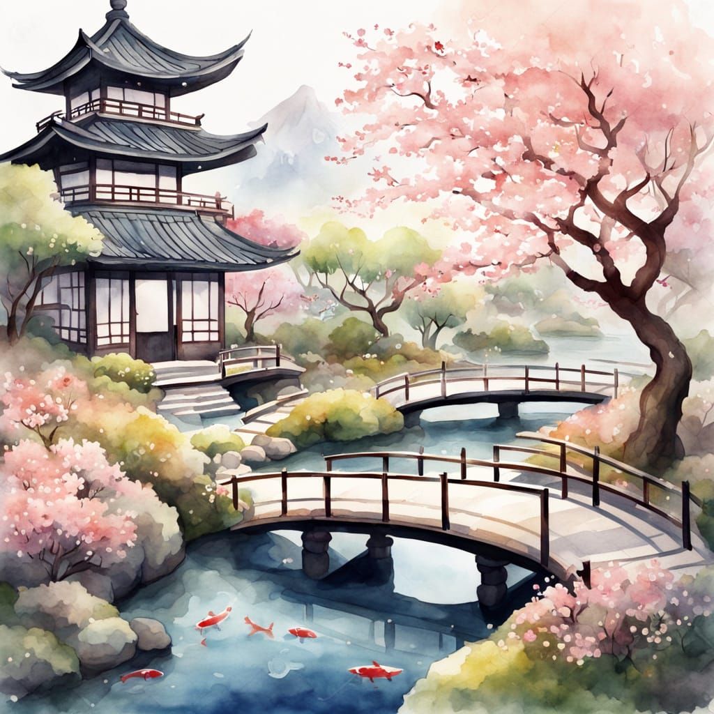 Serenity in a Traditional Japanese Oasis