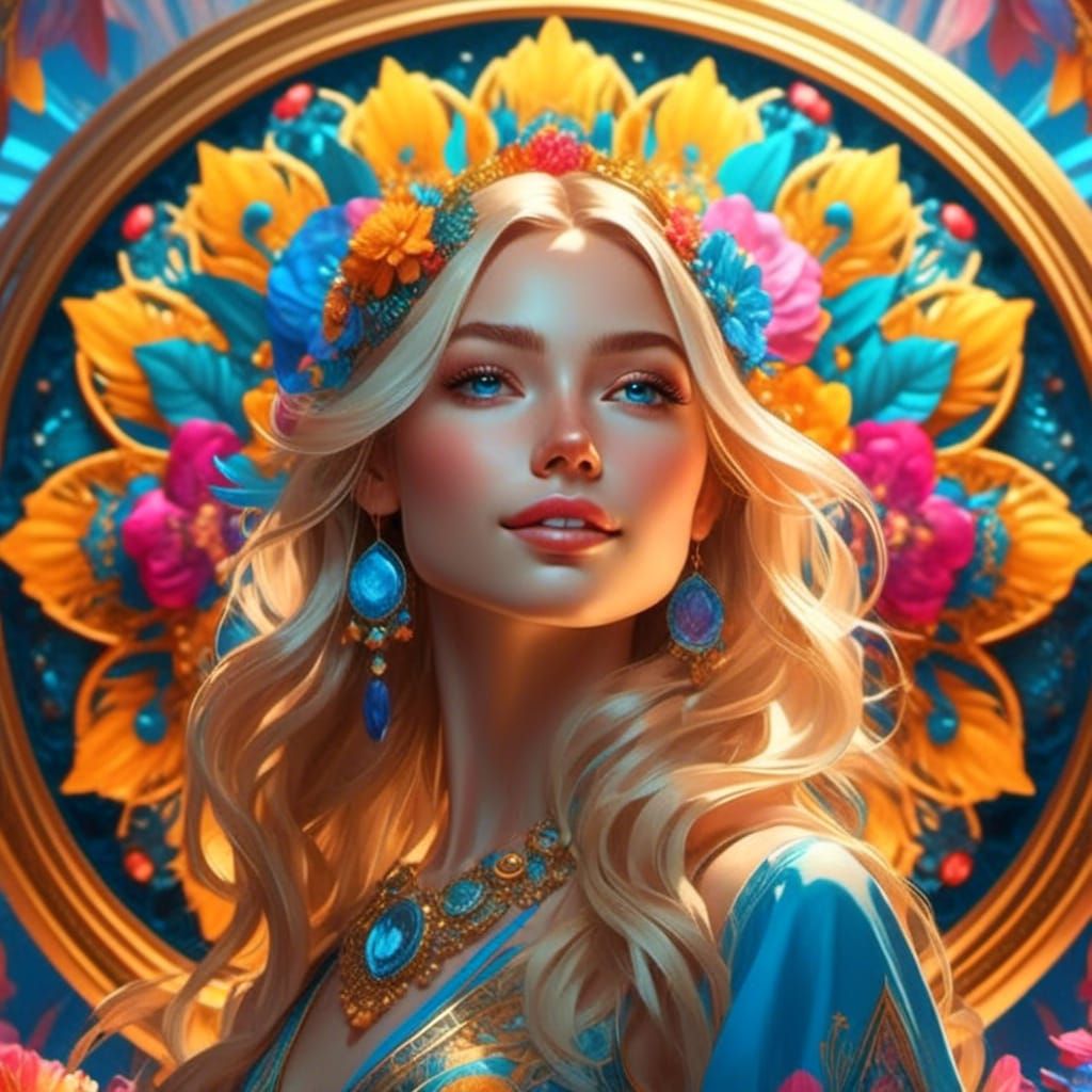 Julie has decided she loves mandalas. This morning she didn't even know what one was