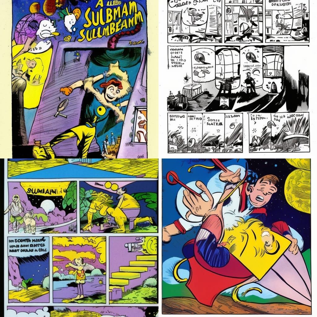 Slumberland Comic Art in Uderzo Style