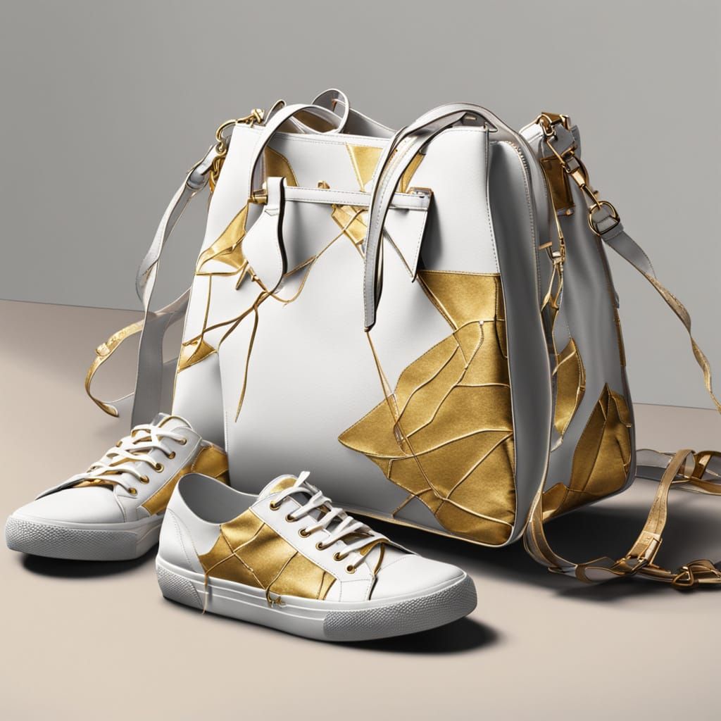 Kintsugi Bag and Shoes Design