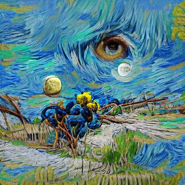 Moon Eyes: 3D Rendering in Marvel Comics Style
